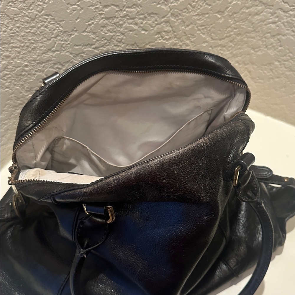 Cole Haan Vintage Y2K Style Side Buckle All Leather Cole Hann Handbag - Picture 10 of 10